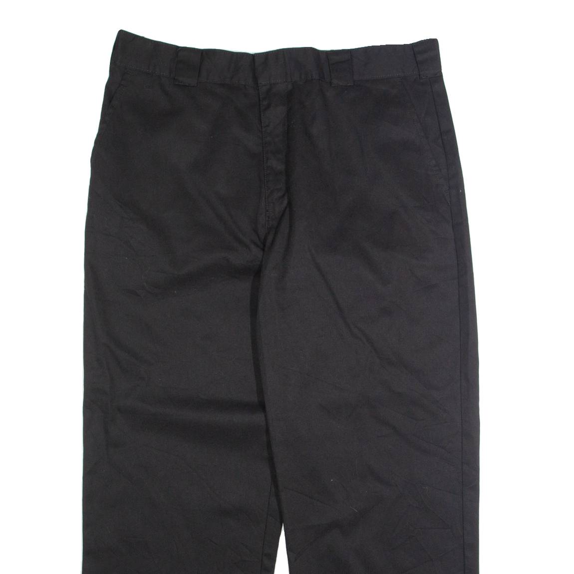 DICKIES Chino Mens Trousers Black Regular Straight W40 L30