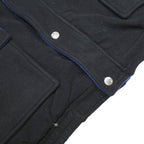 Mens Black Oxford Essential Rider Equipment Jacket XL Polyester Blend Zip Casual