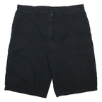 DICKIES Mens Black Casual Shorts XL W38 Cotton Workwear Relaxed Fit Utility