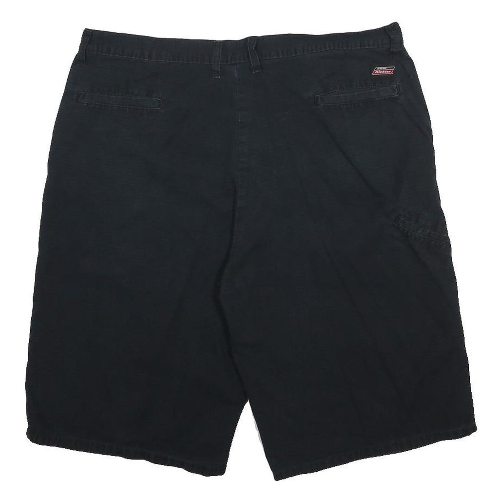 DICKIES Mens Black Casual Shorts XL W38 Cotton Workwear Relaxed Fit Utility