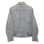 LEVI'S Womens Blue Denim Button Jacket M Classic Western Style Casual Cotton