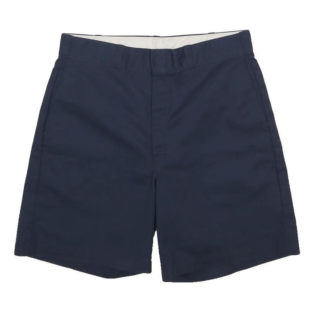 DICKIES Mens Shorts Navy Blue Casual M W34 Classic Cotton Blend