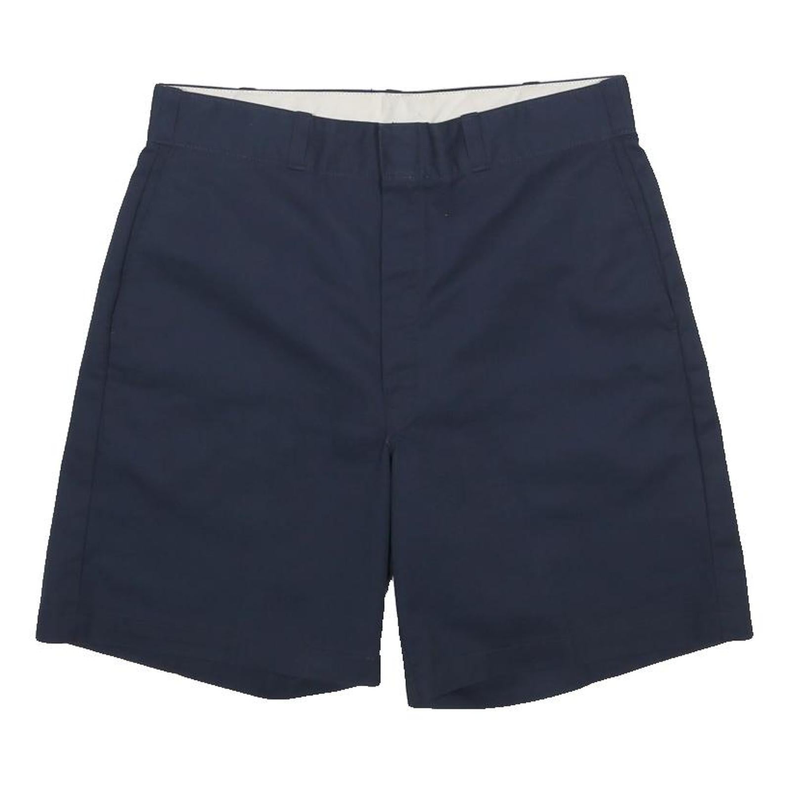 DICKIES Mens Shorts Navy Blue Casual M W34 Classic Cotton Blend