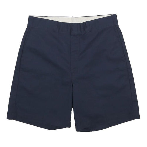 DICKIES Mens Shorts Navy Blue Casual M W34 Classic Cotton Blend