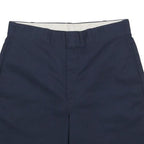 DICKIES Mens Shorts Navy Blue Casual M W34 Classic Cotton Blend