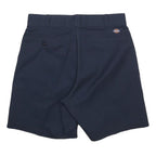 DICKIES Mens Shorts Navy Blue Casual M W34 Classic Cotton Blend