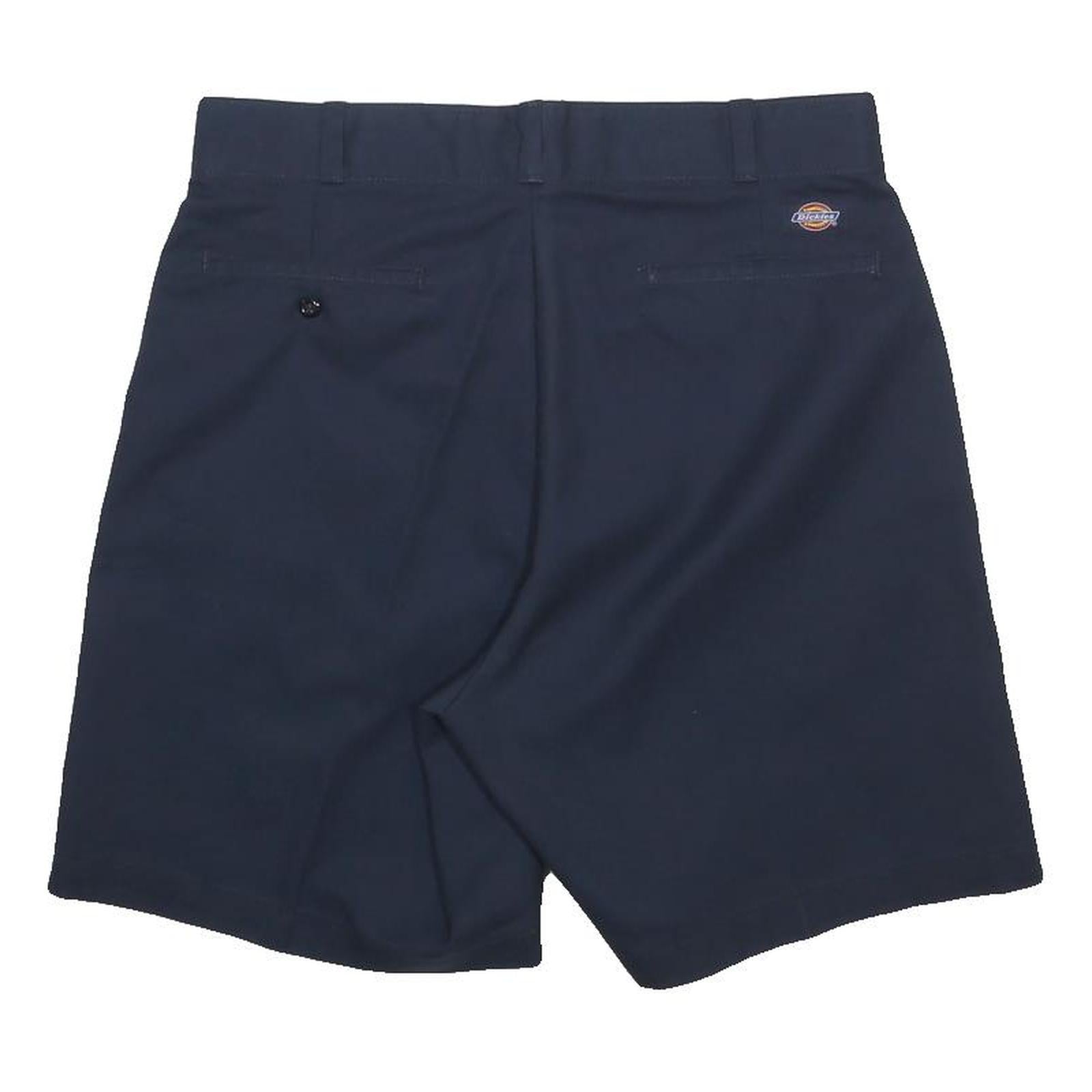 DICKIES Mens Shorts Navy Blue Casual M W34 Classic Cotton Blend