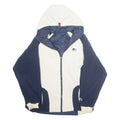 STARTER Mens Jacket Blue Hooded XL
