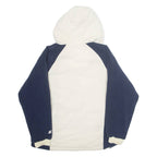 STARTER Mens Jacket Blue Hooded XL