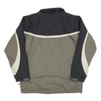 HELLY HANSEN Mens Black & Khaki Outdoor Jacket XL Polyester Blend Colourblock