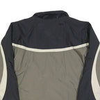 HELLY HANSEN Mens Black & Khaki Outdoor Jacket XL Polyester Blend Colourblock