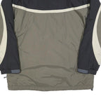 HELLY HANSEN Mens Black & Khaki Outdoor Jacket XL Polyester Blend Colourblock