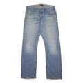 LEVI'S 506 Low Boot Mens Jeans Blue Regular Bootcut Denim Medium W34 L34 Classic