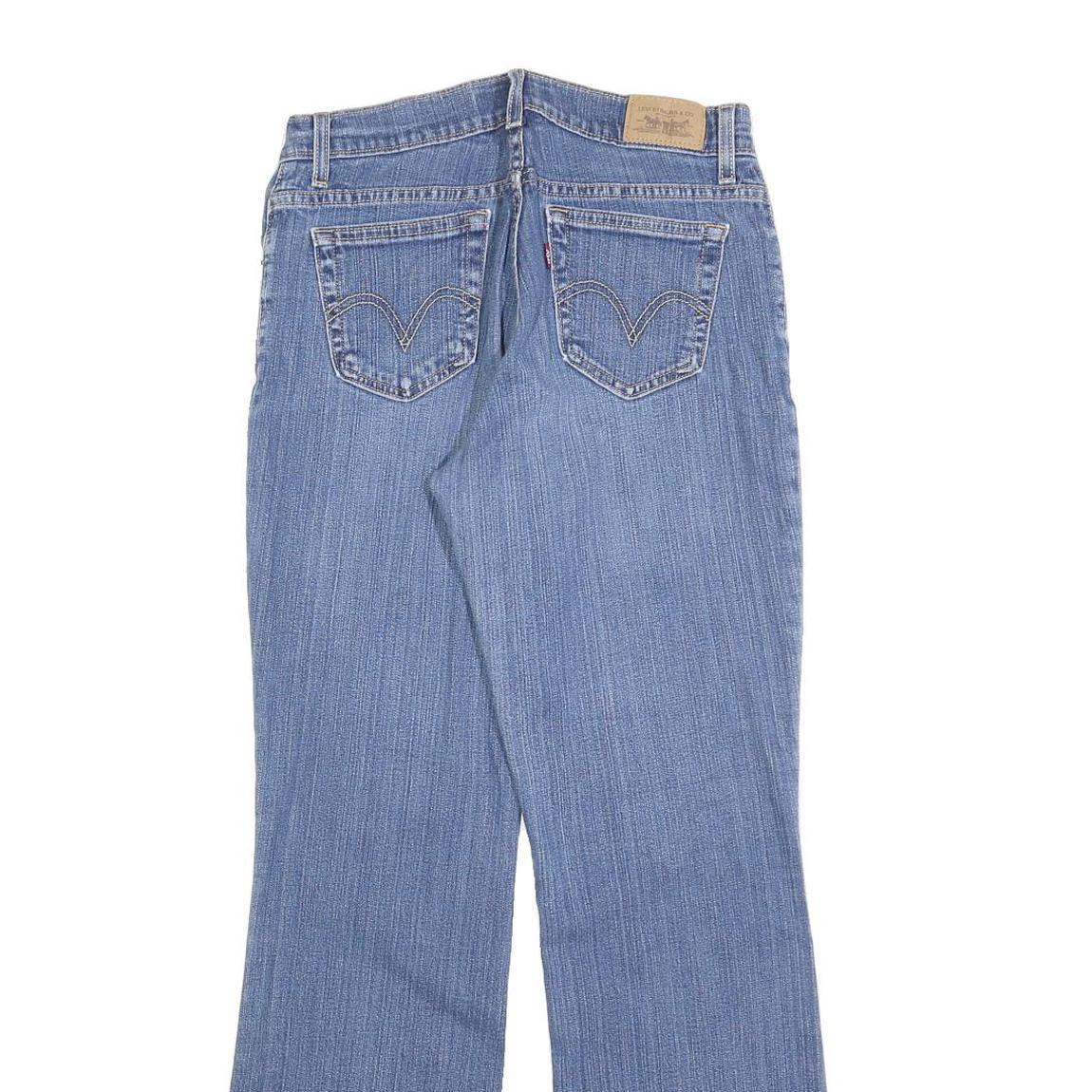 LEVI'S 550 Straight Womens Jeans Blue Relaxed Straight Denim Medium W28 L30