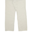 LEVI'S Mens Cotton Beige Loose Straight Trousers W36 L30 Casual Zip Fly