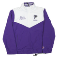BOATHOUSE Mens Purple & White Falcons Lacrosse Zip Jacket S Polyester Blend