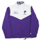 BOATHOUSE Mens Purple & White Falcons Lacrosse Zip Jacket S Polyester Blend