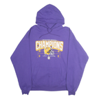HANES Mens Purple LSU Tigers Champions Pullover Hoodie XL Collegiate Sports