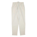 BRAX Womens Linen Blend Cream Slim Tapered Trousers W28 L30 Stylish Comfort