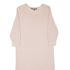 FRENCH CONNECTION Womens Jumper Dress Pink Long Sleeve Knee Length XS