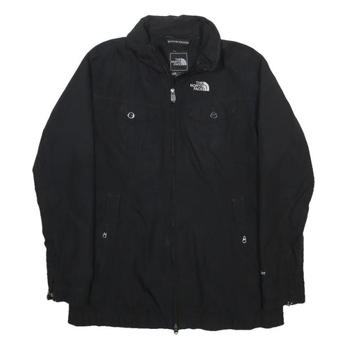 THE NORTH FACE Womens Black Outdoor Jacket M Polyester Blend Zip Breathable