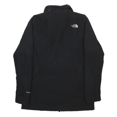 THE NORTH FACE Womens Black Outdoor Jacket M Polyester Blend Zip Breathable
