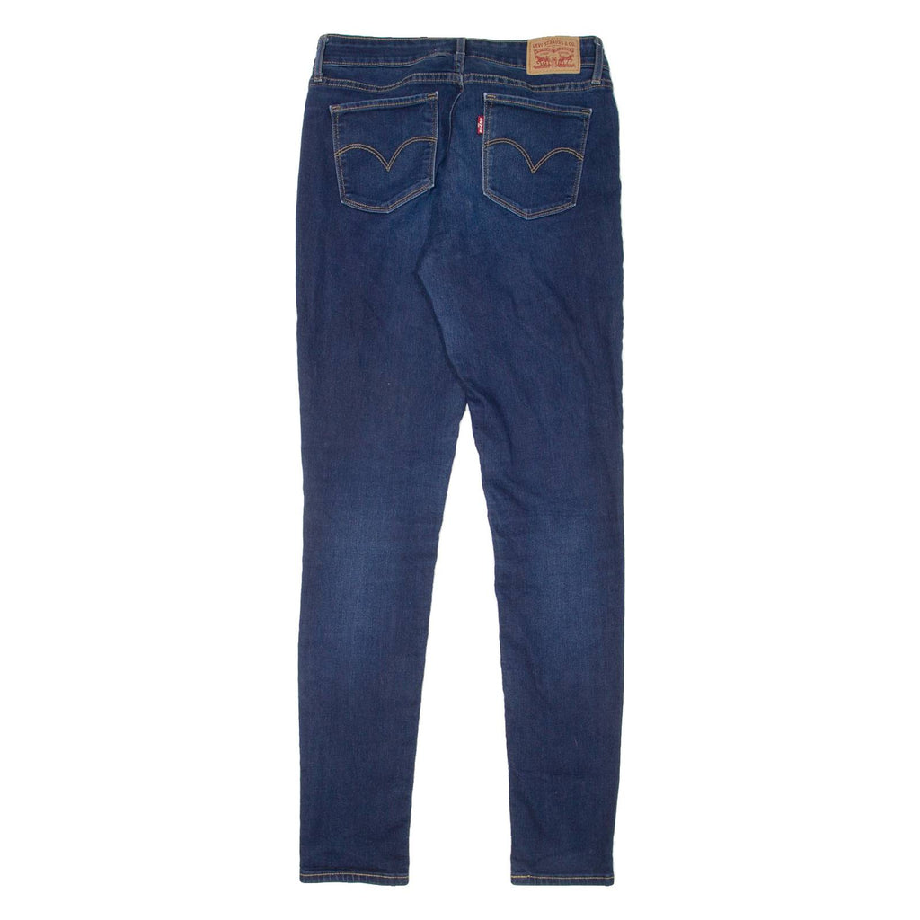 LEVI'S 711 Womens Jeans Blue Slim Skinny Stone Wash W28 L34