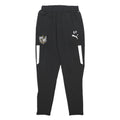 PUMA Mens Joggers Black Polyester Slim Tapered M W25 L27 Sportswear Fitness