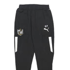 PUMA Mens Joggers Black Polyester Slim Tapered M W25 L27 Sportswear Fitness
