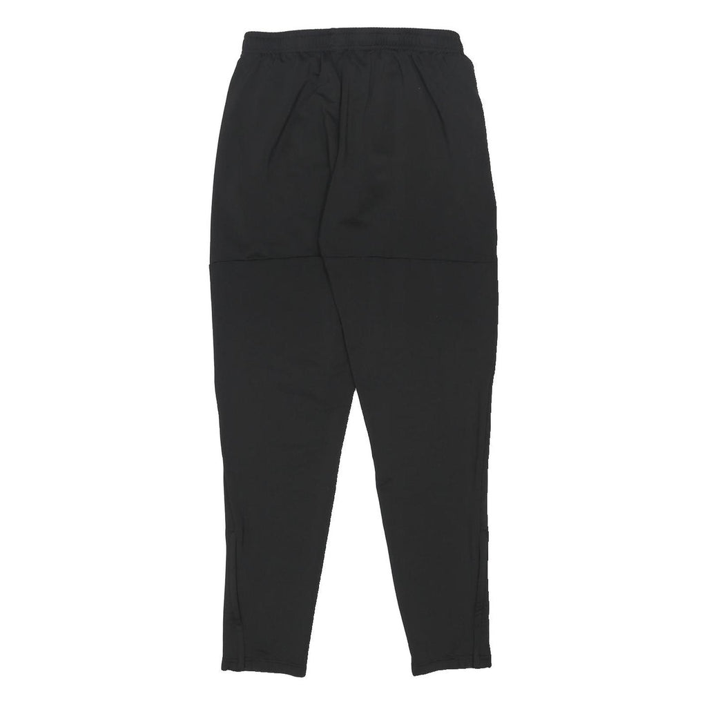PUMA Mens Joggers Black Polyester Slim Tapered M W25 L27 Sportswear Fitness