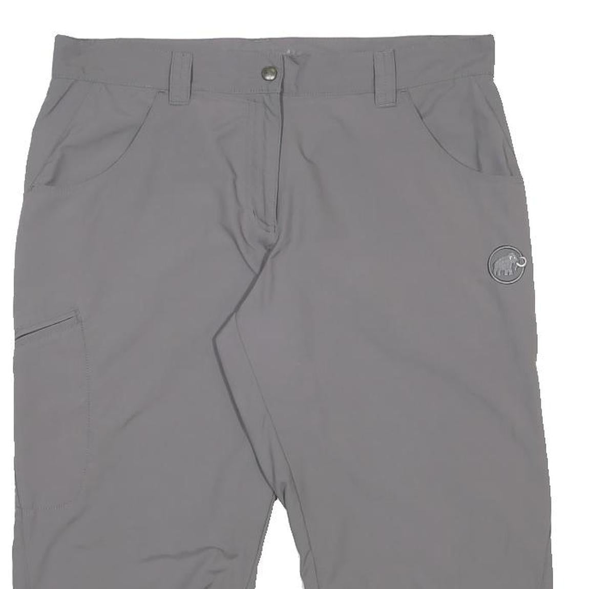 MAMMUT Womens Shorts Grey Casual L W34 Outdoor Sportswear Lightweight