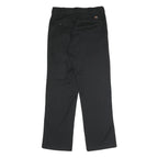DICKIES Mens Polyester Blend Black Classic Straight Trousers W32 L32 Workwear
