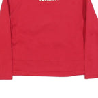 DISNEY Womens Red 50th Anniversary Crew Neck S Sweatshirt Mickey Mouse