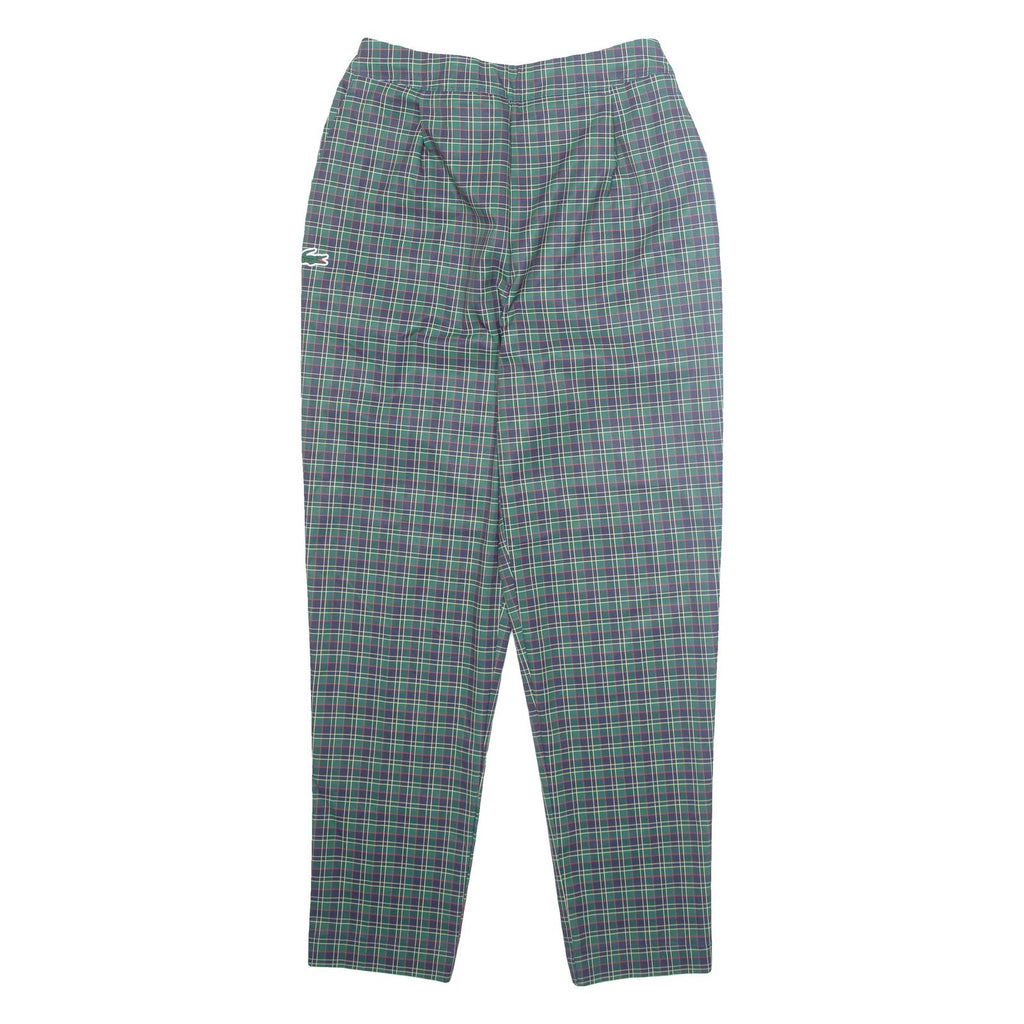 LACOSTE Chino Mens Trousers Green Regular Straight W24 L26