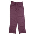DICKIES Chino Mens Trousers Purple Slim Straight W30 L30