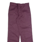 DICKIES Chino Mens Trousers Purple Slim Straight W30 L30