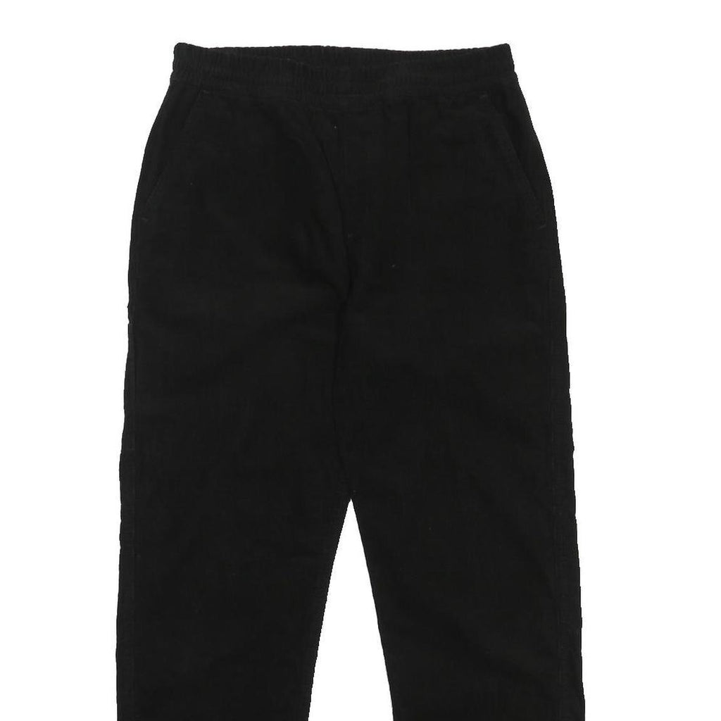 CARHARTT Womens Black Cotton Regular Fit Straight Trousers W32 L29 Casual