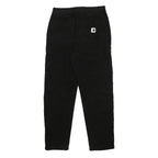 CARHARTT Womens Black Cotton Regular Fit Straight Trousers W32 L29 Casual