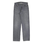 LEVI'S 501 Mens Jeans Grey Regular Straight Denim Medium W28 L31 Distressed