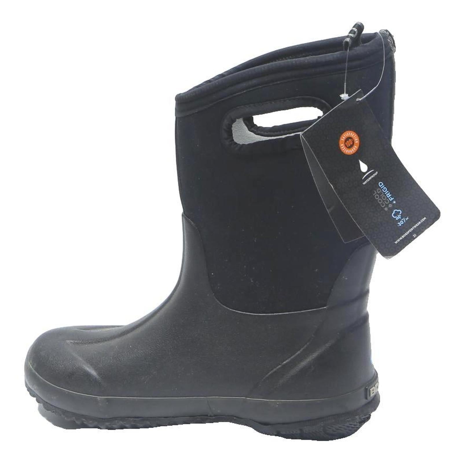 BOGS Mens Black Ankle Boots Synthetic UK 6 Waterproof Durable Outdoor