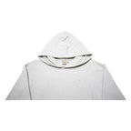 CARHARTT Womens Grey Hoodie S S Fit Cotton Blend Lightweight Pullover