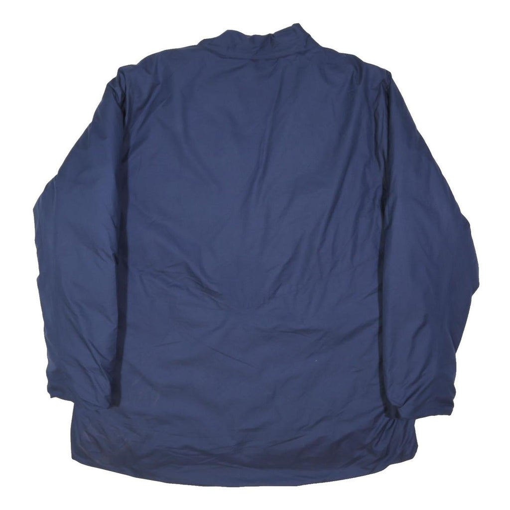 NIKE Mens Navy Kenston Soccer Zip Jacket XL Polyester Blend Sports Team