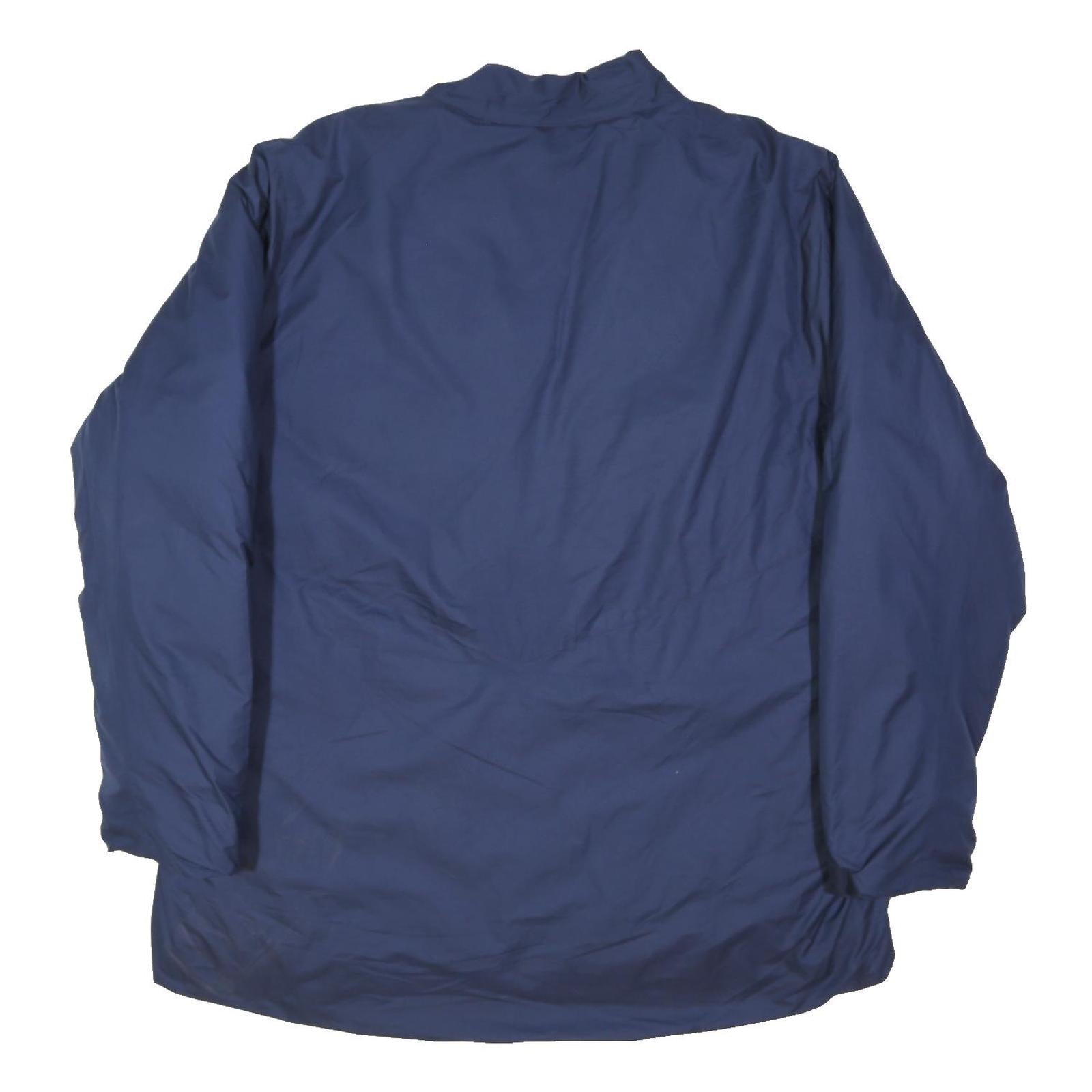 NIKE Mens Navy Kenston Soccer Zip Jacket XL Polyester Blend Sports Team