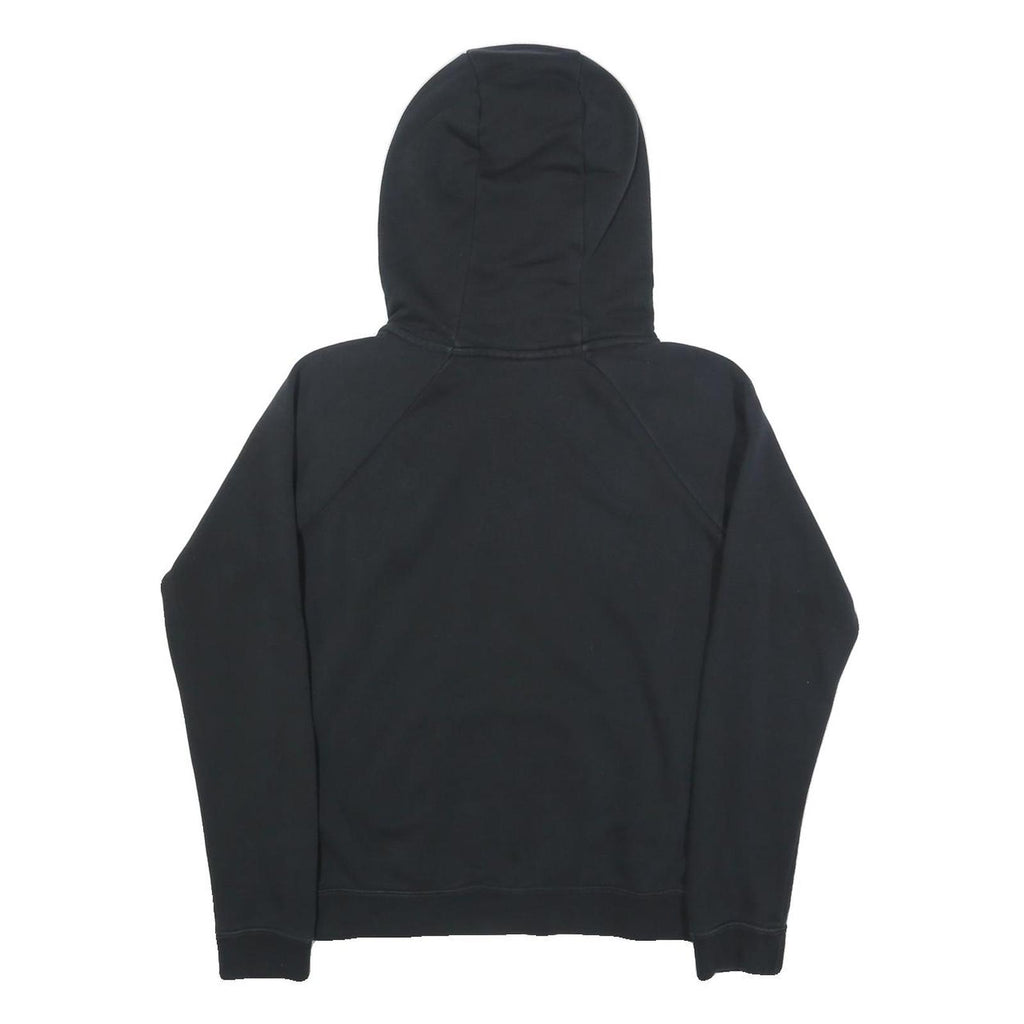 NIKE Mens Black Hoodie XS Cotton Blend Pullover Sweatshirt Drawstring Hood