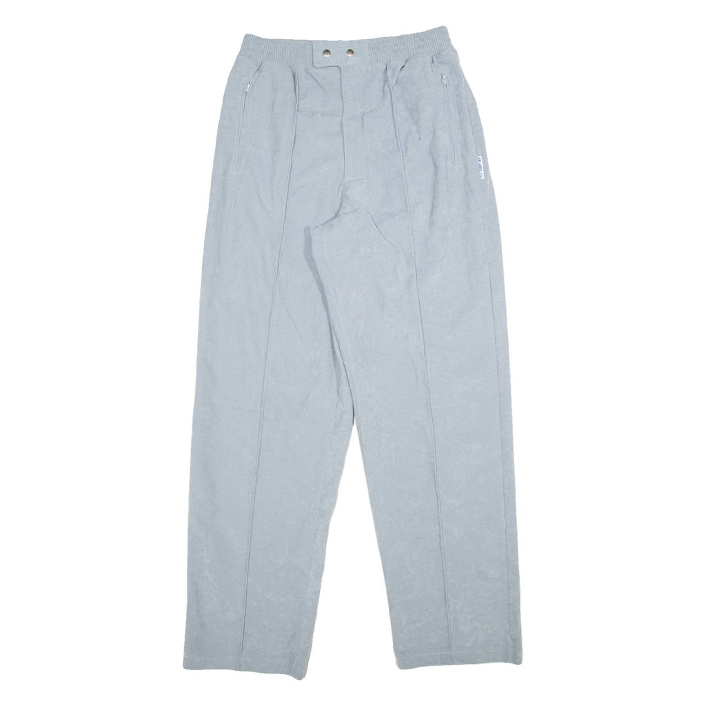 TOP 87 Womens Track Pants Grey Straight M W30 L33