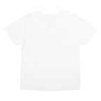 DISNEY Mens White Mickey And Friends Graphic T-Shirt L Crew Neck Short Sleeve