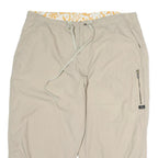KAPPA Mens Shorts Beige Casual 2XL W34 Lightweight Cotton Summer