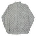 EINHORN Mens Shirt Grey Spotted Long Sleeve M