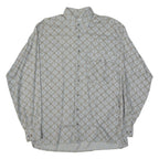 EINHORN Mens Shirt Grey Spotted Long Sleeve M