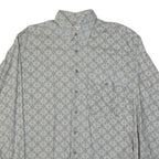 EINHORN Mens Shirt Grey Spotted Long Sleeve M